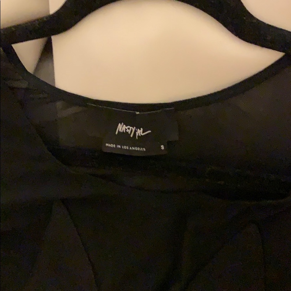Nasty gal mesh bodysuit with triangle coverage - Picture 5 of 8